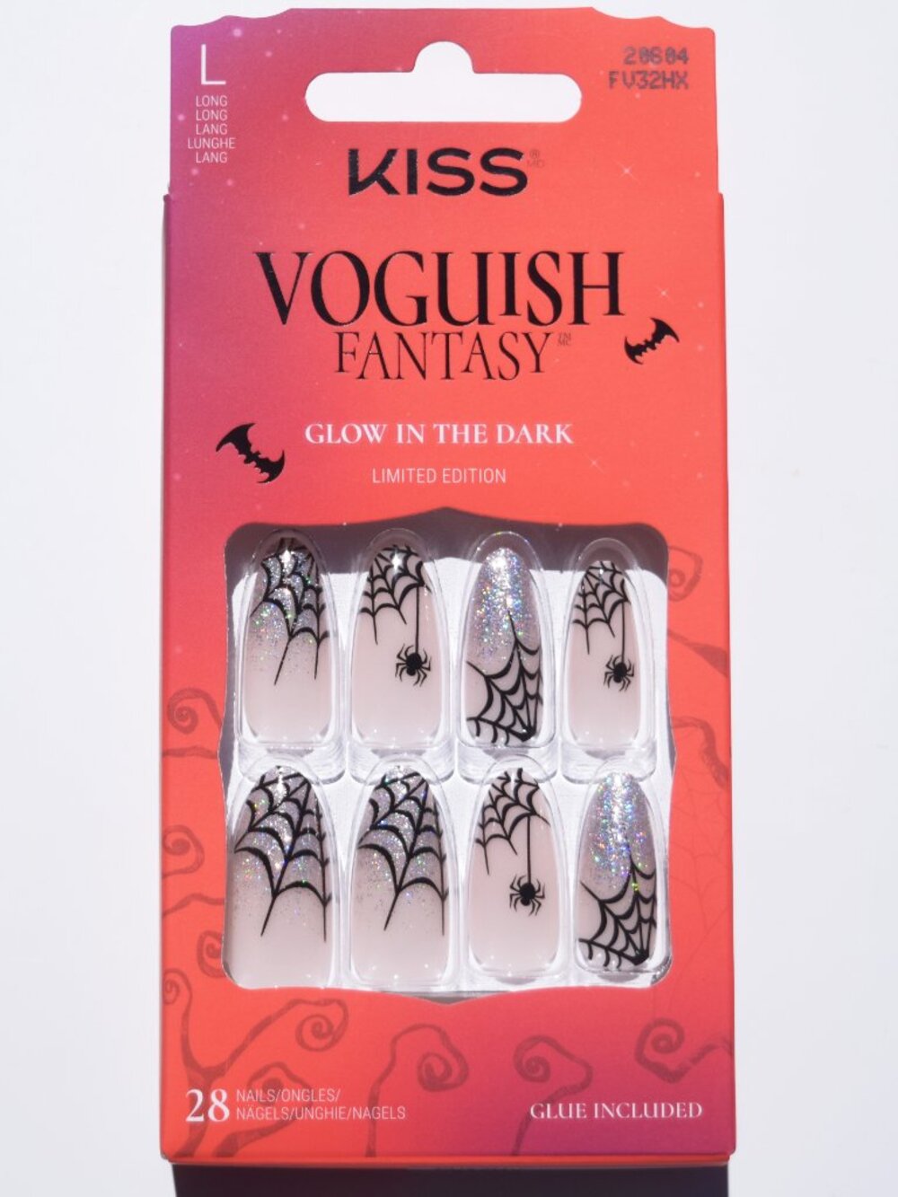 KISS Voguish Fantasy Glow-In-The-Dark Halloween Nails / Fear Festival